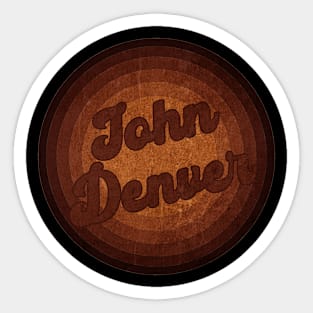 John Denver - Vintage Style Sticker